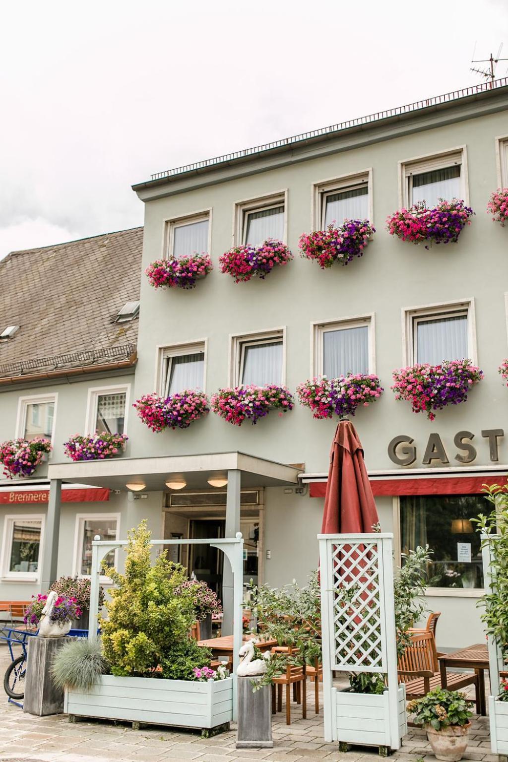 Hotel Brauereigasthof Schwanenbraeu Ebermannstadt Esterno foto